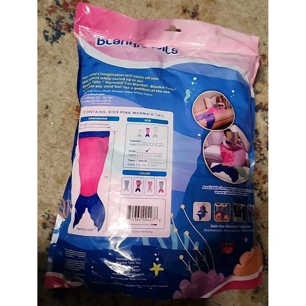 Blankie Tails Mermaid  Blanket  56